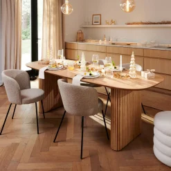 Mesa De Comedor<CASA Acacia Mesa De Comedor Con Patas Mesa Listones