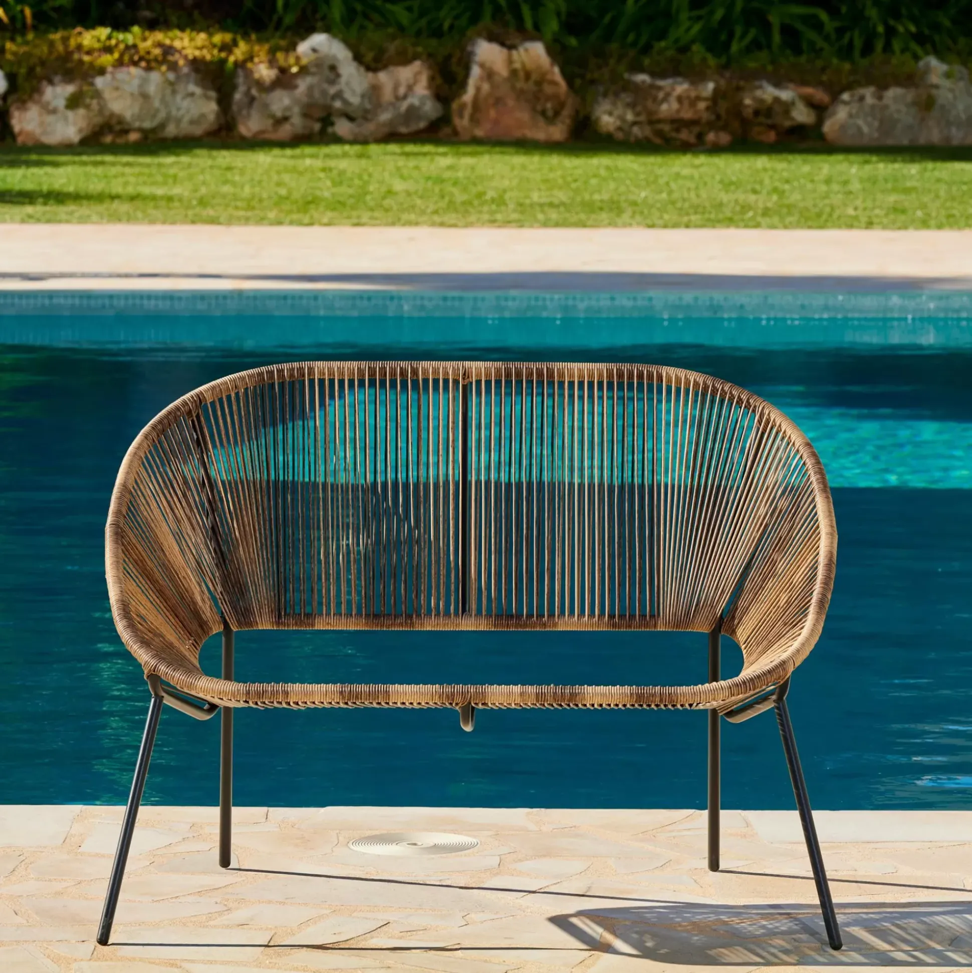 Bancos De Jardín<CASA Acapulco Banco Lounge Apilable