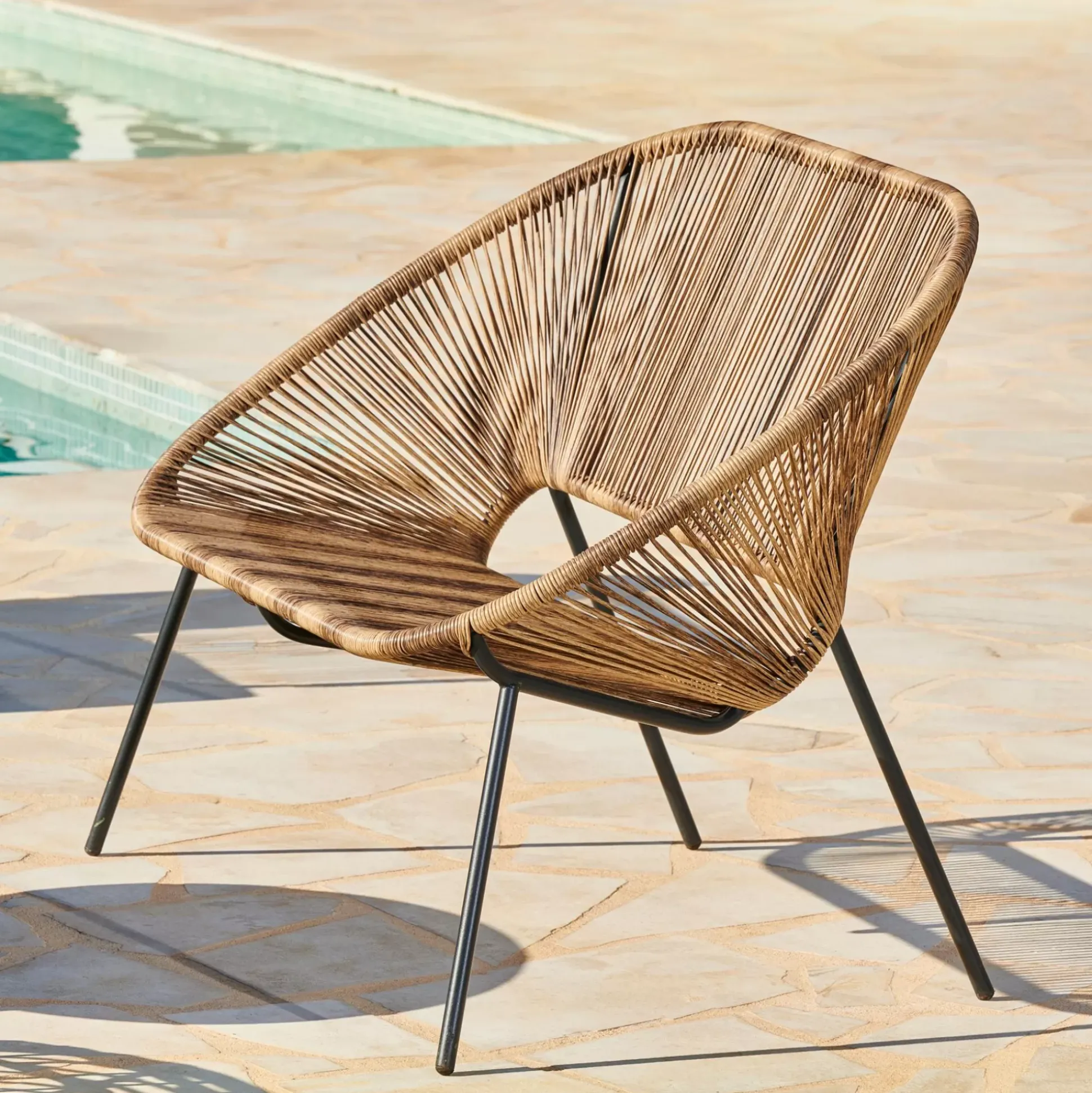 Bancos De Jardín<CASA Acapulco Banco Lounge Apilable