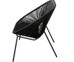 Bancos De Jardín<CASA Acapulco Banco Lounge Negro