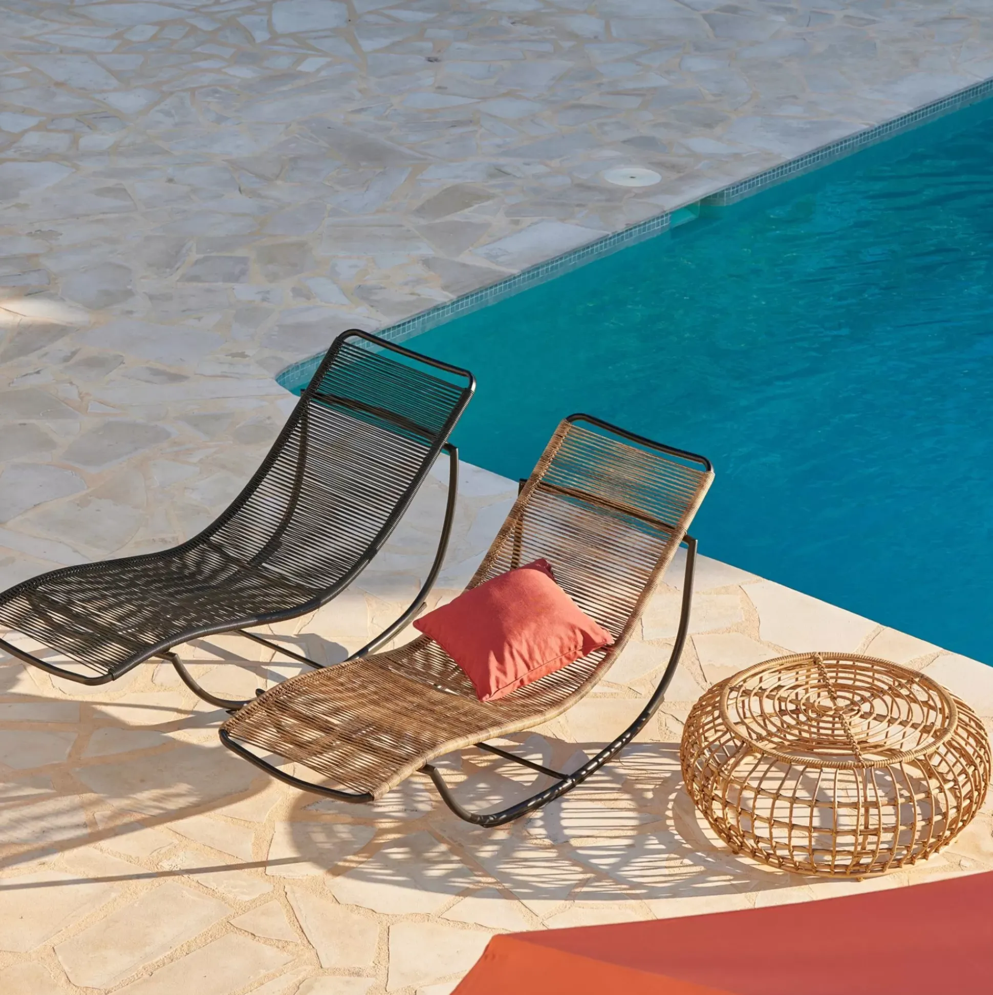 Hamacas De Exterior<CASA Acapulco Mecedora Natural