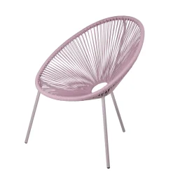 Sillas Lounge<CASA Acapulco Silla Lounge Morado