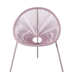 Sillas Lounge<CASA Acapulco Silla Lounge Morado