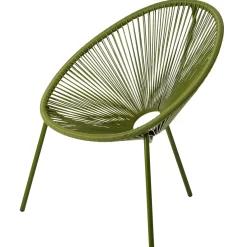 Sillas Lounge<CASA Acapulco Silla Lounge Verde