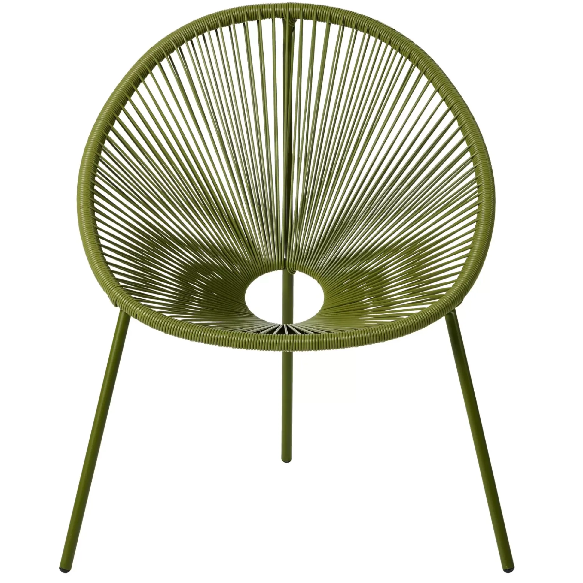 Sillas Lounge<CASA Acapulco Silla Lounge Verde