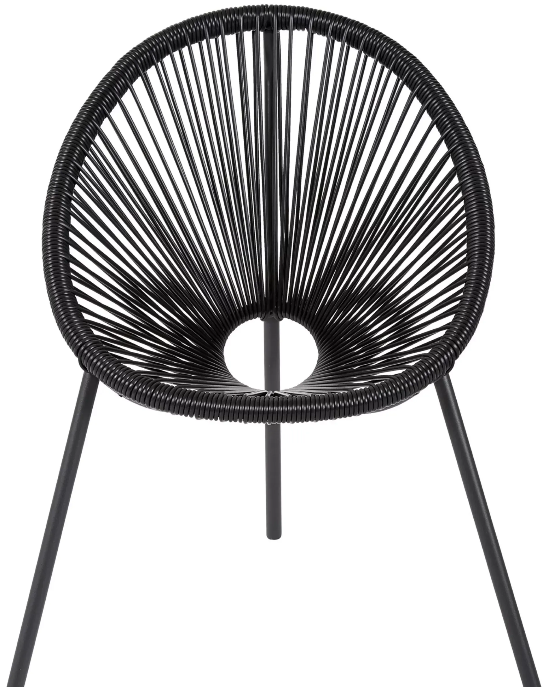 Sillas Infantiles<CASA Acapulco Silla Para Ninos Negro