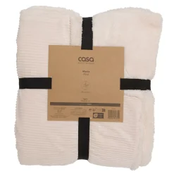 Mantas<CASA Agnes Manta Blanco Apagado