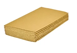 Servilletas<CASA Airlaid Servilletas/Cubiert. Juego De 12 Dorado