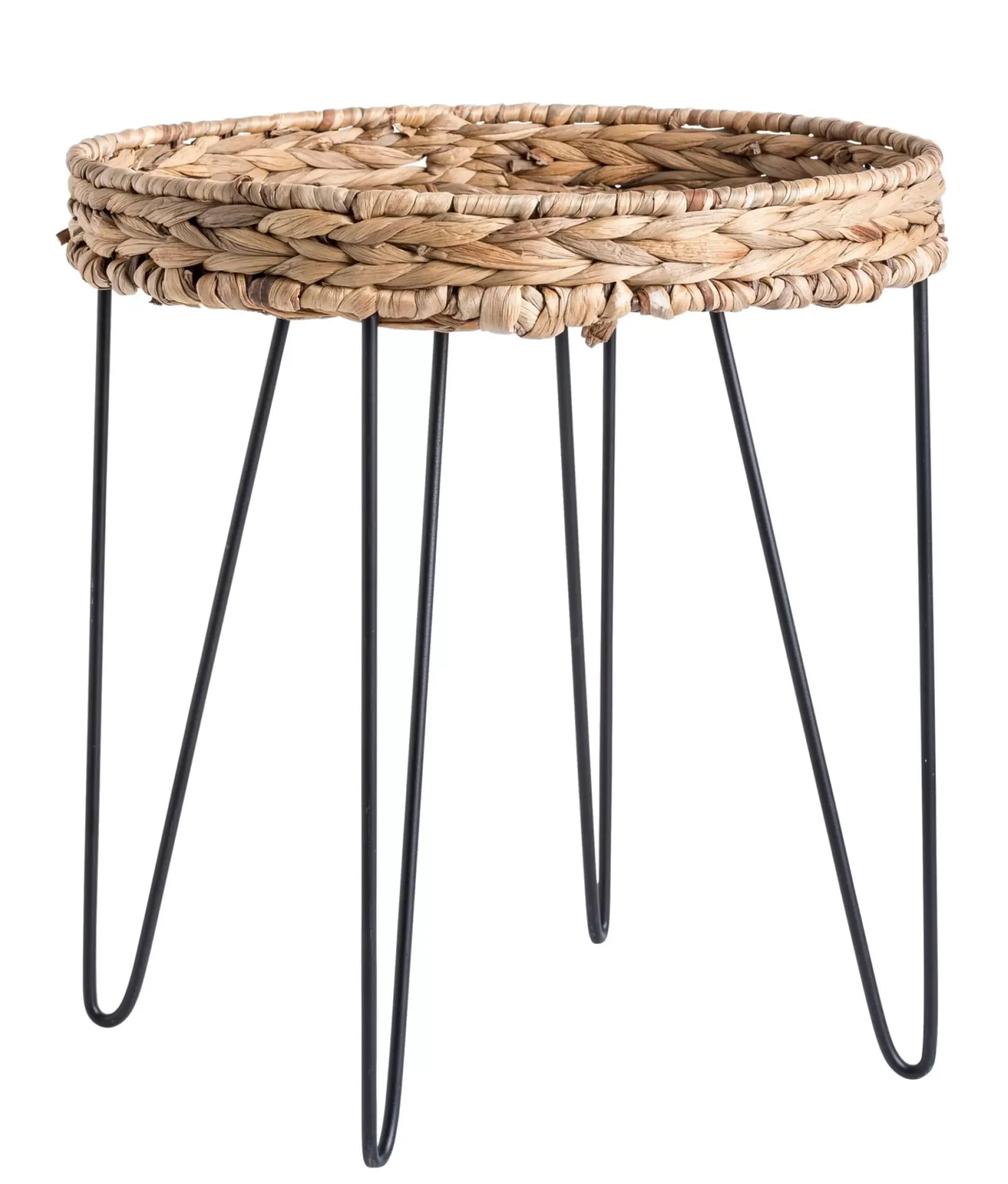 Mesas Auxiliares<CASA Akela Mesa Auxiliar Negro, Natural