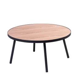 Mesas De Salón<CASA Alexis Mesita De Salon Negro, Natural