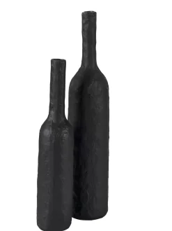 Floreros<CASA Alu Florero Negro