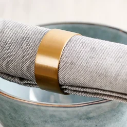 Anillos Para Servilletas<CASA Alu Gold Anillo Para Servilleta Dorado