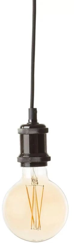 Lamparas Colgantes<CASA Alu Lampara Colgante Negro, Metal