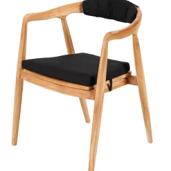 Cojines De Jardín<CASA August Cojin De Asiento Negro