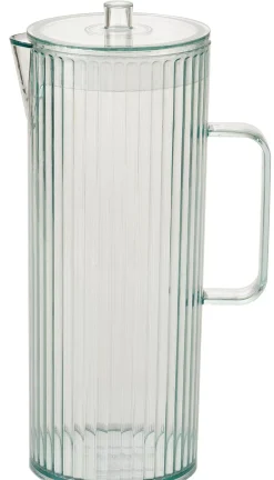 Jarras<CASA Aura Green Jarra Con Tapa Verde