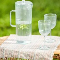 Jarras<CASA Aura Green Jarra Con Tapa Verde