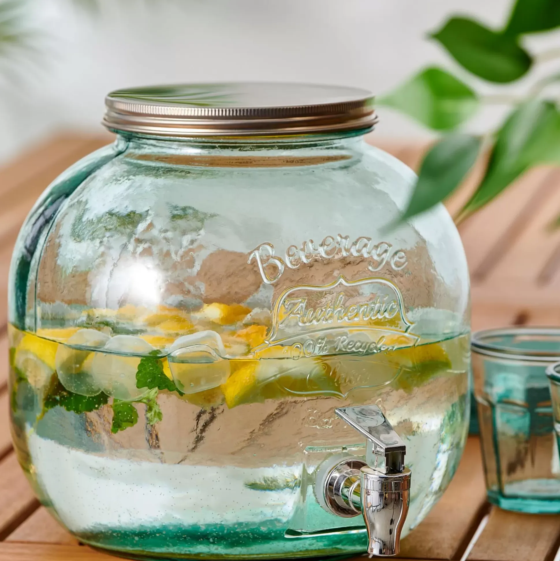 Dispensadores Bebidas<CASA Authentic Bidon Transparente