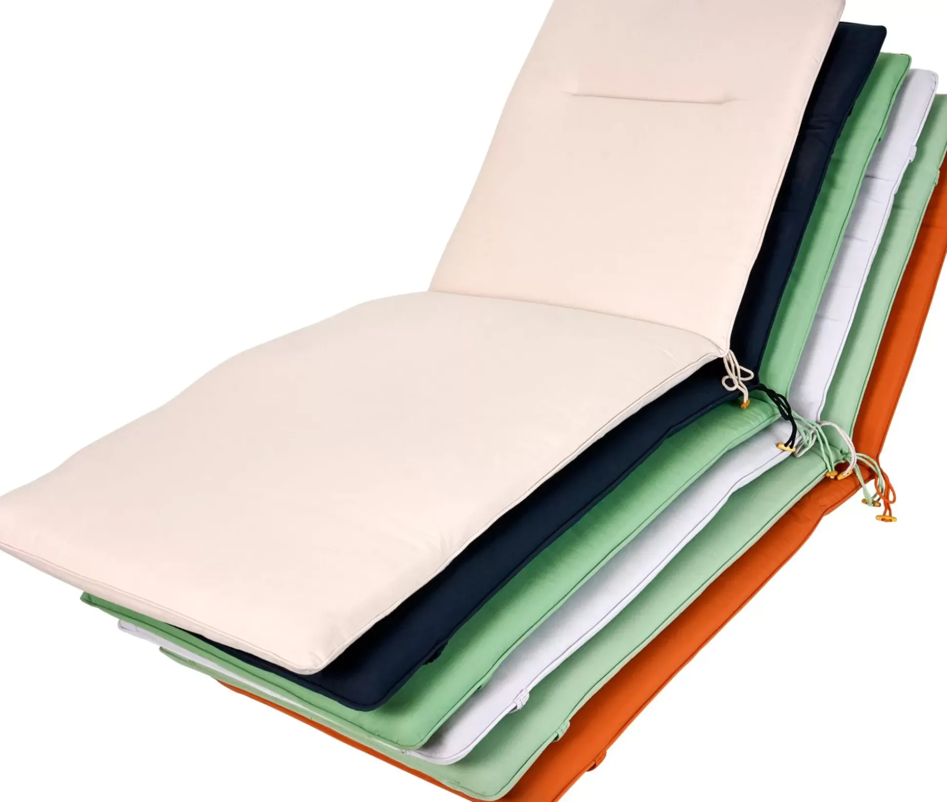 Cojines De Jardín<CASA Azur Cojines De Jardín Para Tumbona Gris Claro