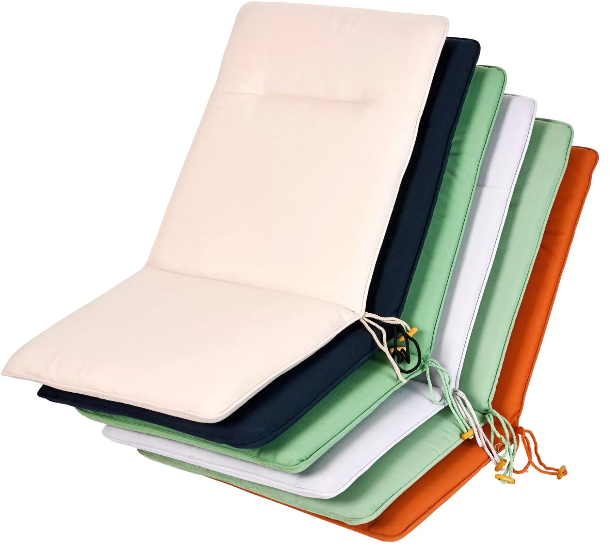 Cojines De Jardín<CASA Azur Cojines De Jardín Para Silla Pleg Negro