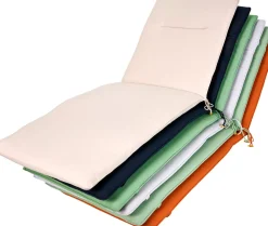 Cojines De Jardín<CASA Azur Cojines De Jardín Para Tumbona Verde