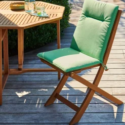 Cojines De Jardín<CASA Azur Cojines De Jardín Para Silla Pleg Verde