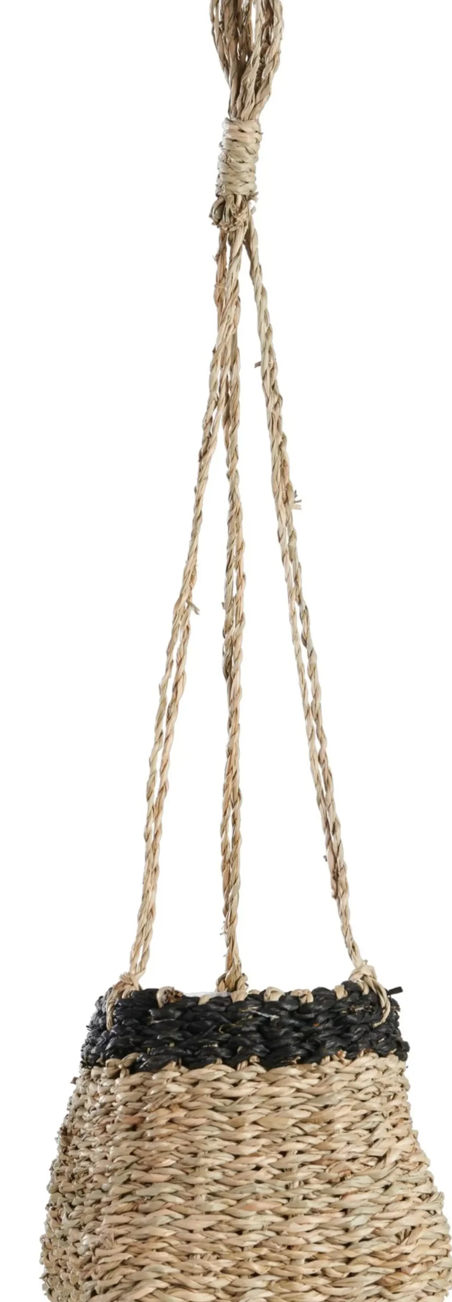 Colgadores Para Plantas<CASA Baku Macetero Colgante Negro, Natural