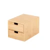 Cajoneras<CASA Bamboo Cajonera 2 Cajones Natural