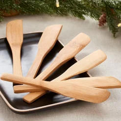 Cuchillos De Carne<CASA Bamboo Cuchillos De Tapas Juego De 6 Natural