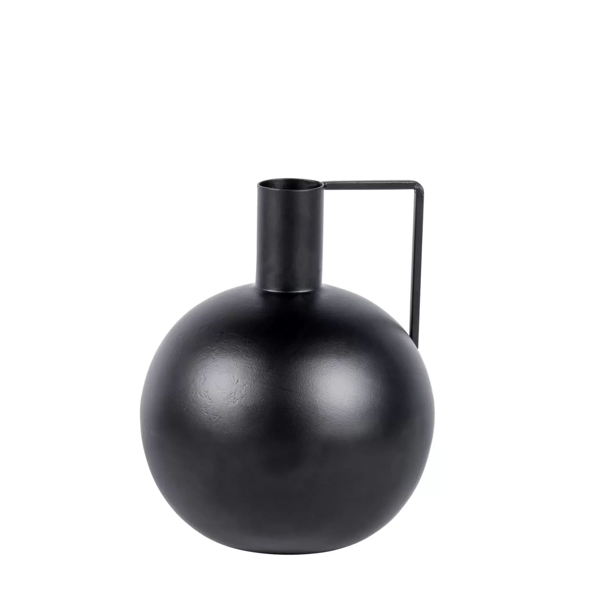 Floreros<CASA Basta Florero Esferico Negro
