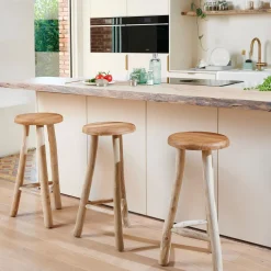 Taburetes De Bar<CASA Batang Taburete Bar Natural