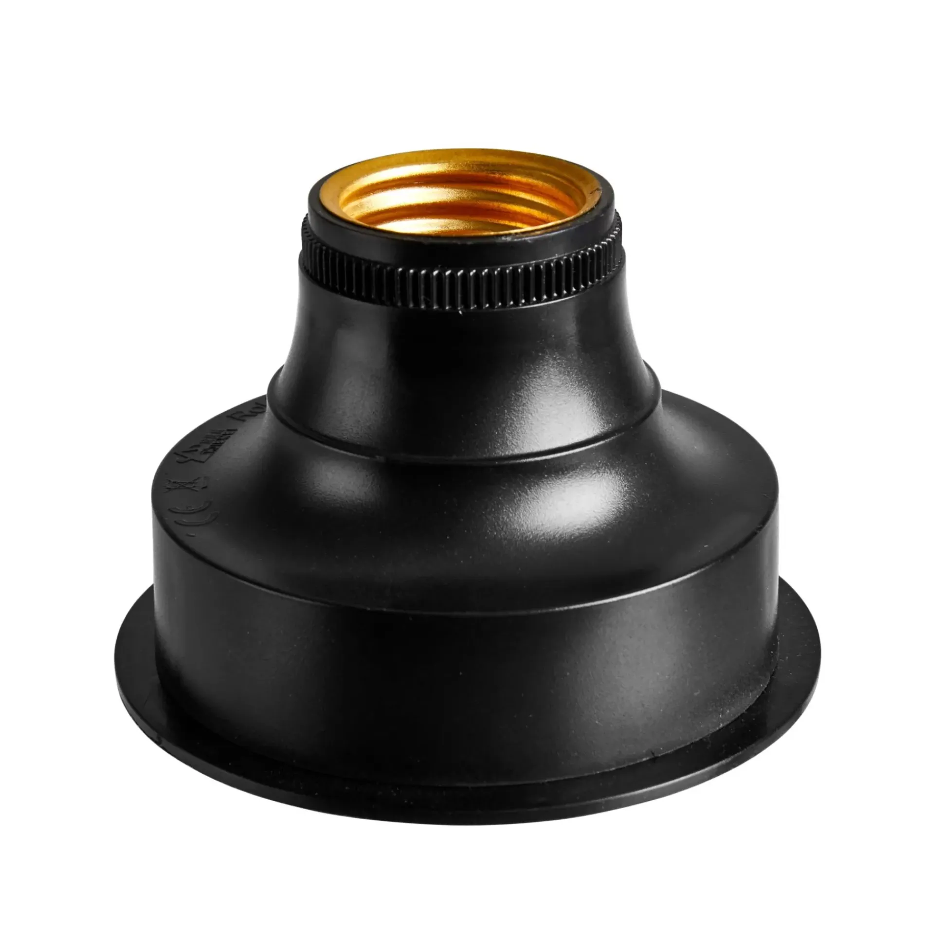 Guirnaldas De Luz<CASA Bati Soporte Lamprar Pila E27 Negro