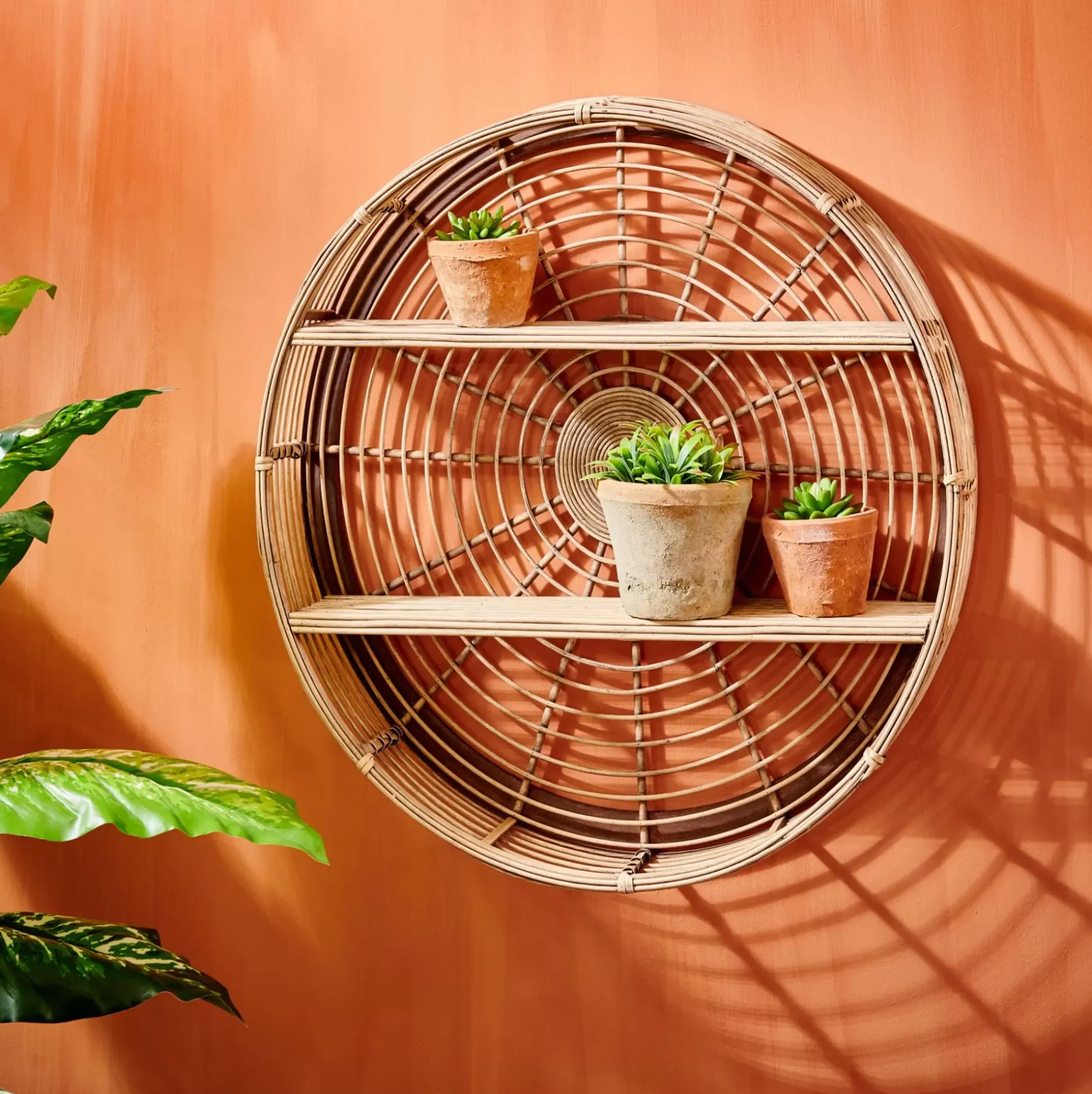 Estanterías<CASA Bima Estanteria Colgante Natural