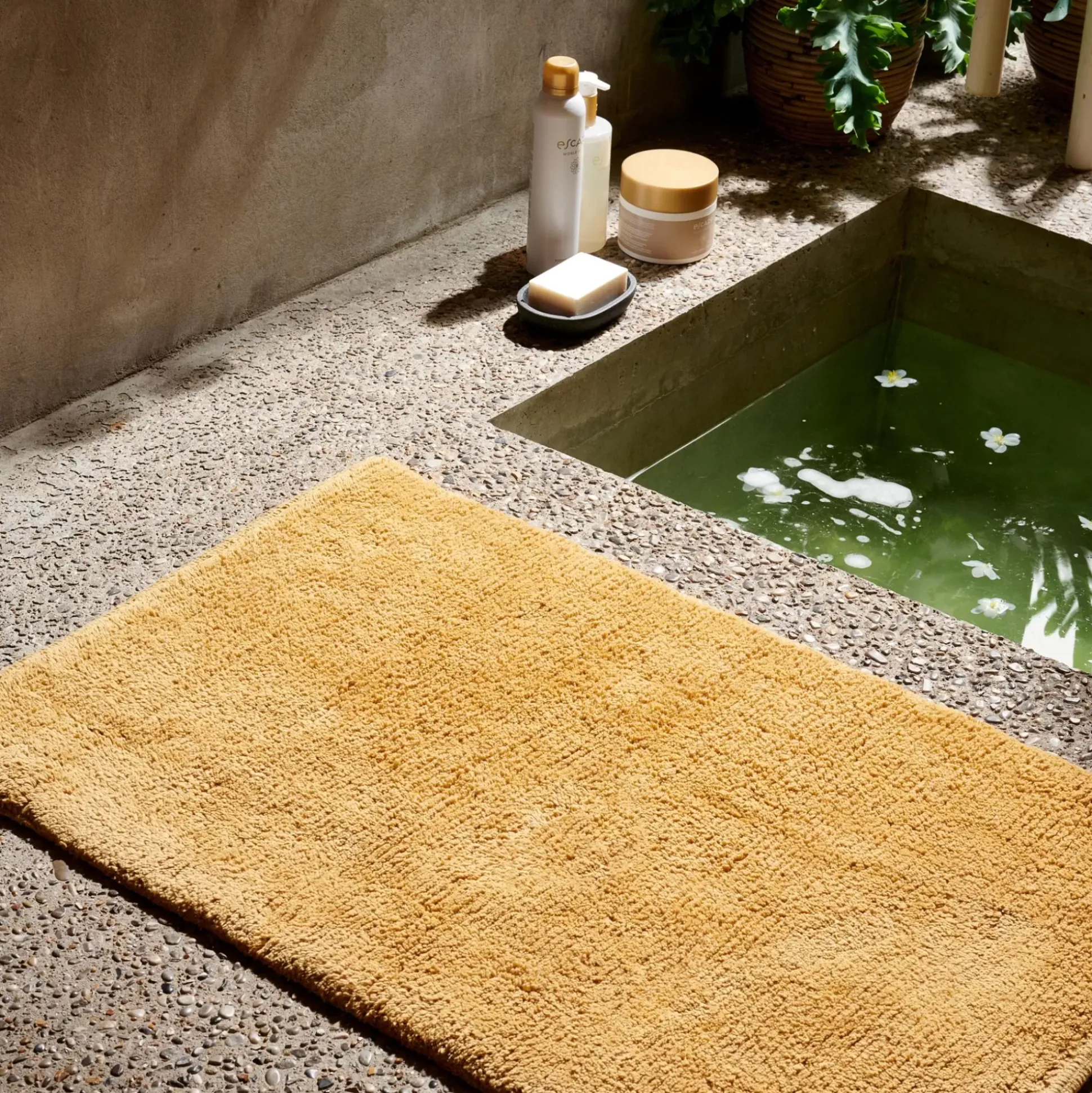 Alfombras De Baño<CASA Bio Soft Alfombra De Bano Ocre