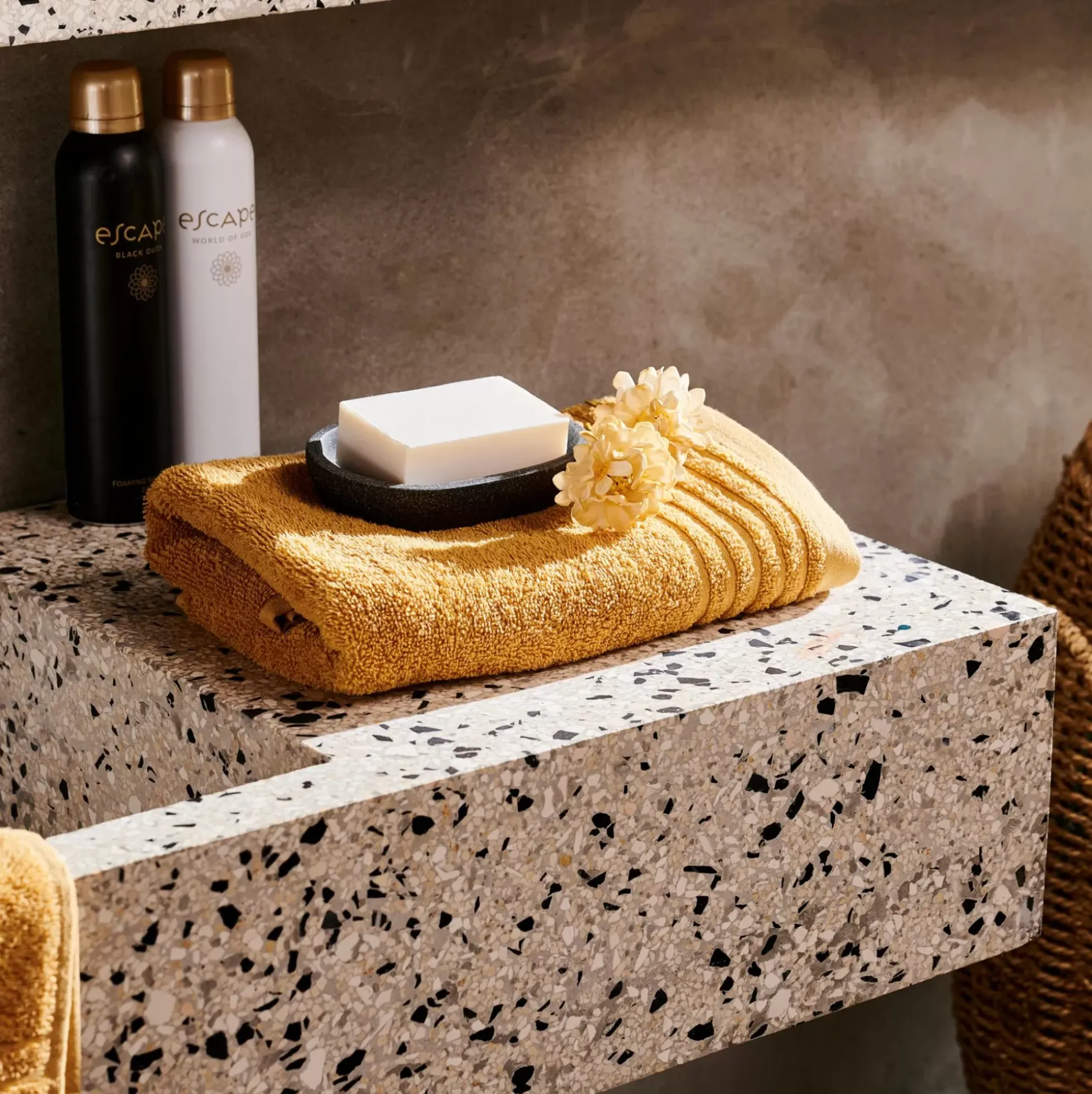 Toallas<CASA Bio Soft Toalla Amarillo