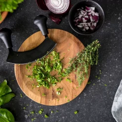 Cuchillas Picadores<CASA Black Herbo Set Picador Para Hierbas Negro, Natural