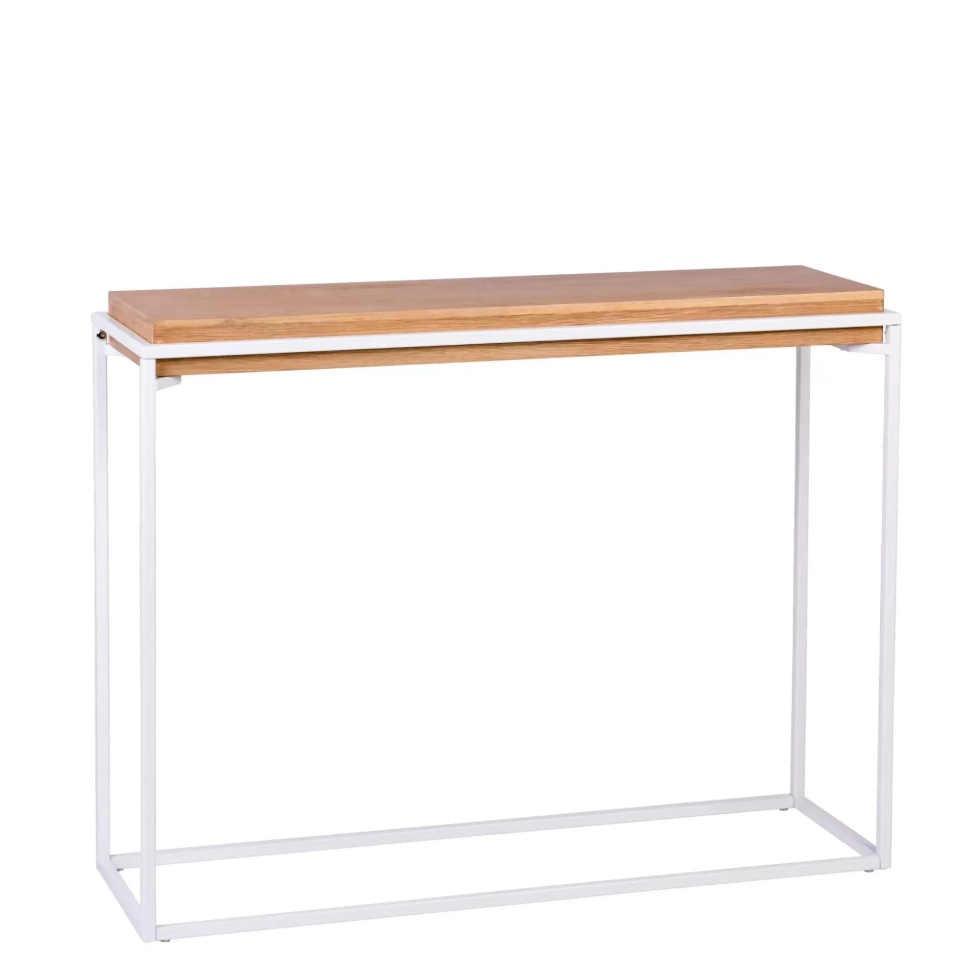 Consolas<CASA Blok Consola Blanco, Natural