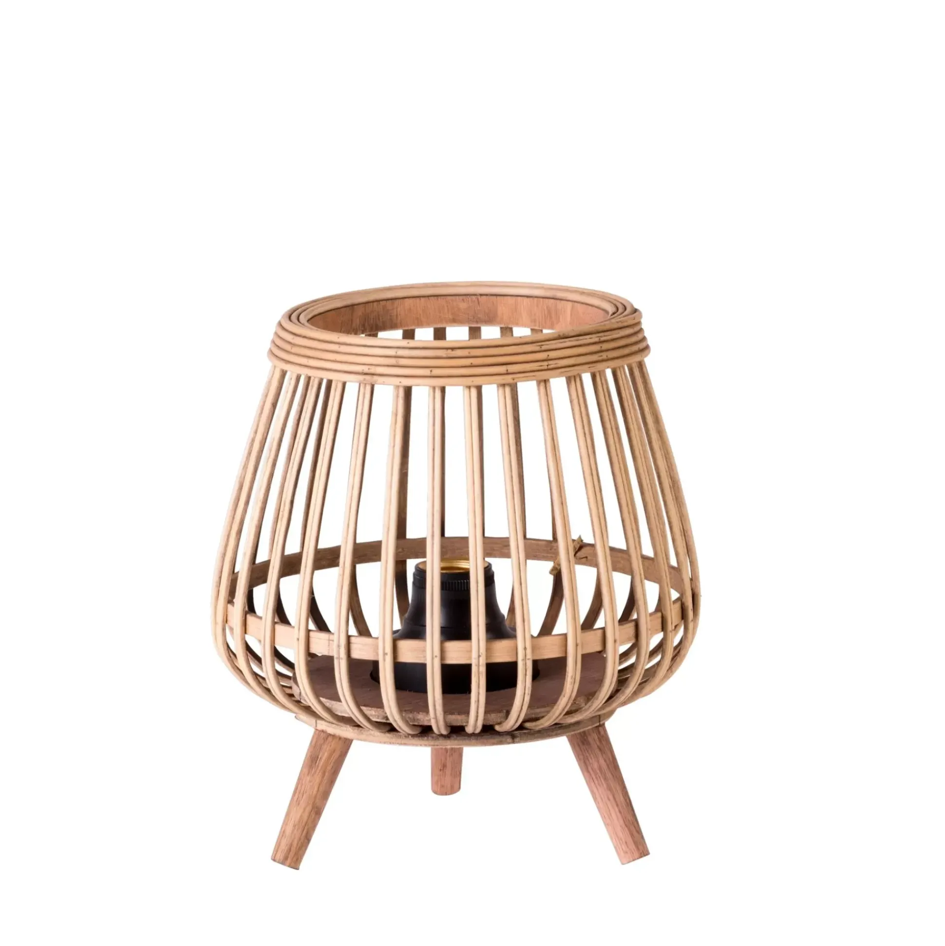 Lamparas De Mesa<CASA Bloq Lampara E27 2X Pila Aa No Incl.