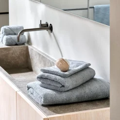 Toallas<CASA B-Lux Toalla Plateado