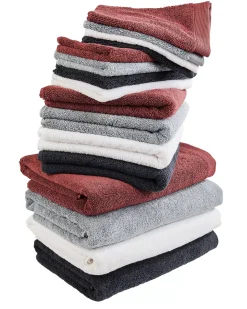 Toallas<CASA B-Lux Toalla Plateado