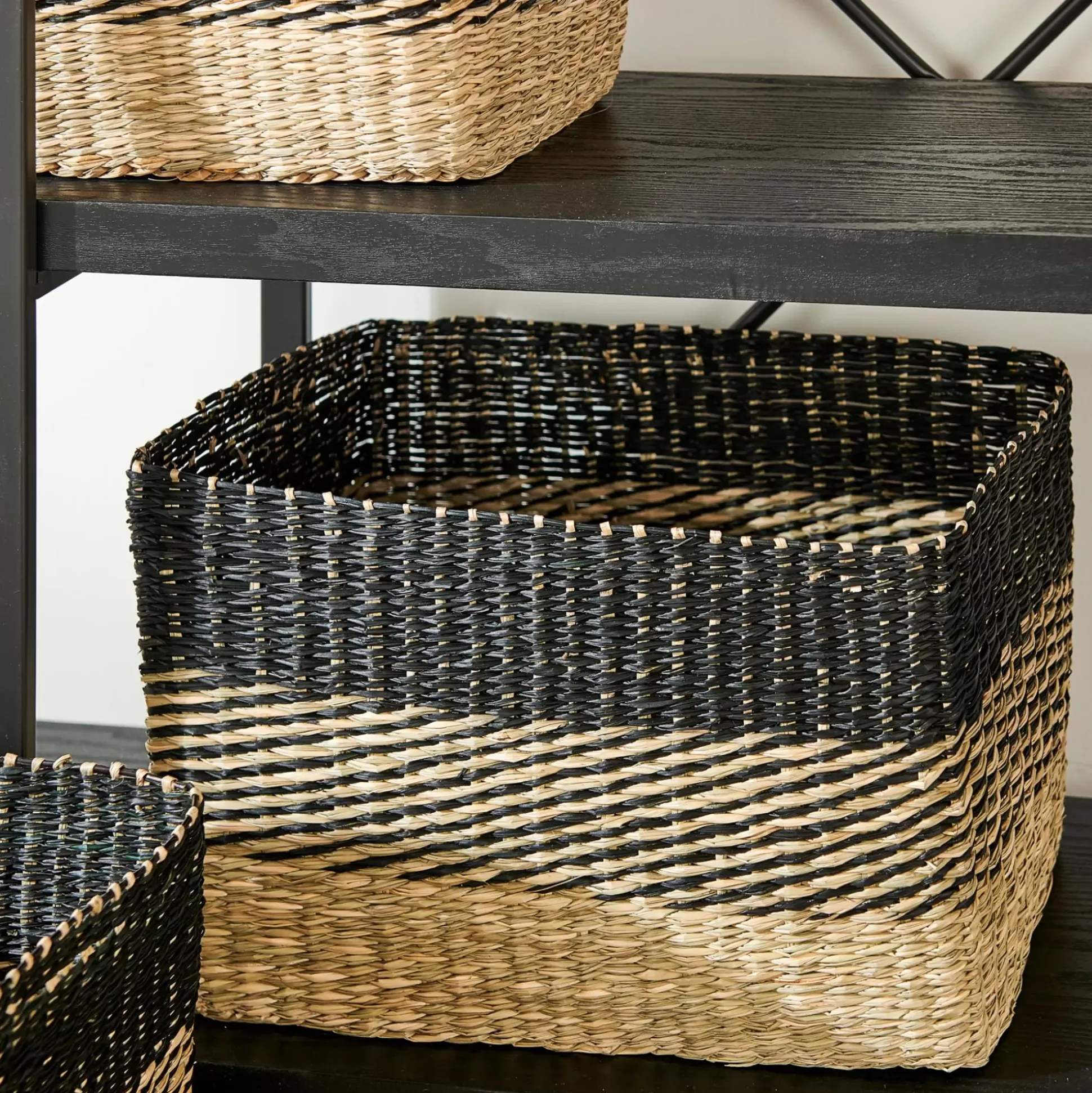 Cestas De Cajonera<CASA Bobo Cesta Negro, Natural