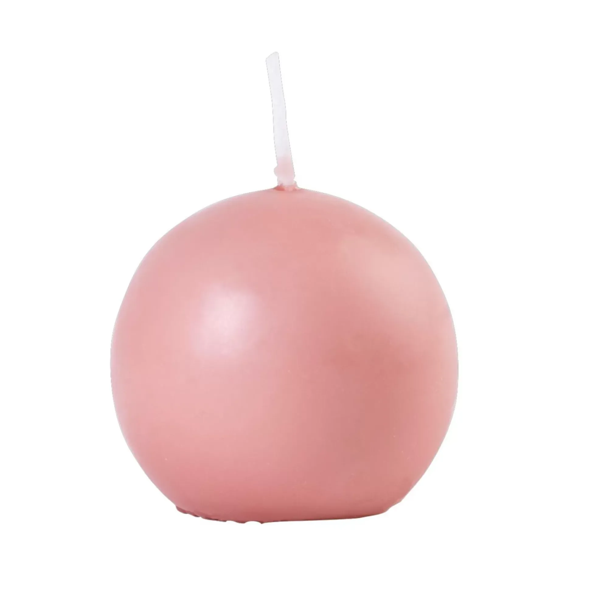 Velas<CASA Bola Vela Esferica Rosa