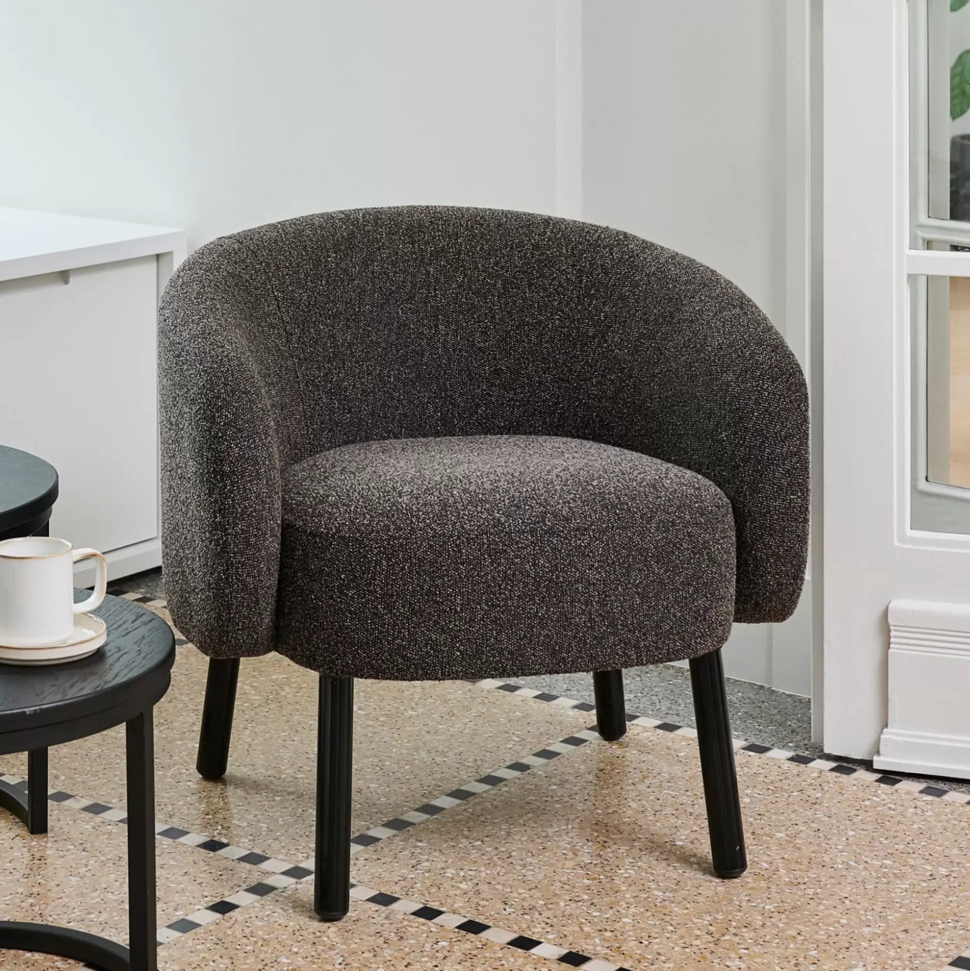 Sofás<CASA Boli Butaca Marron