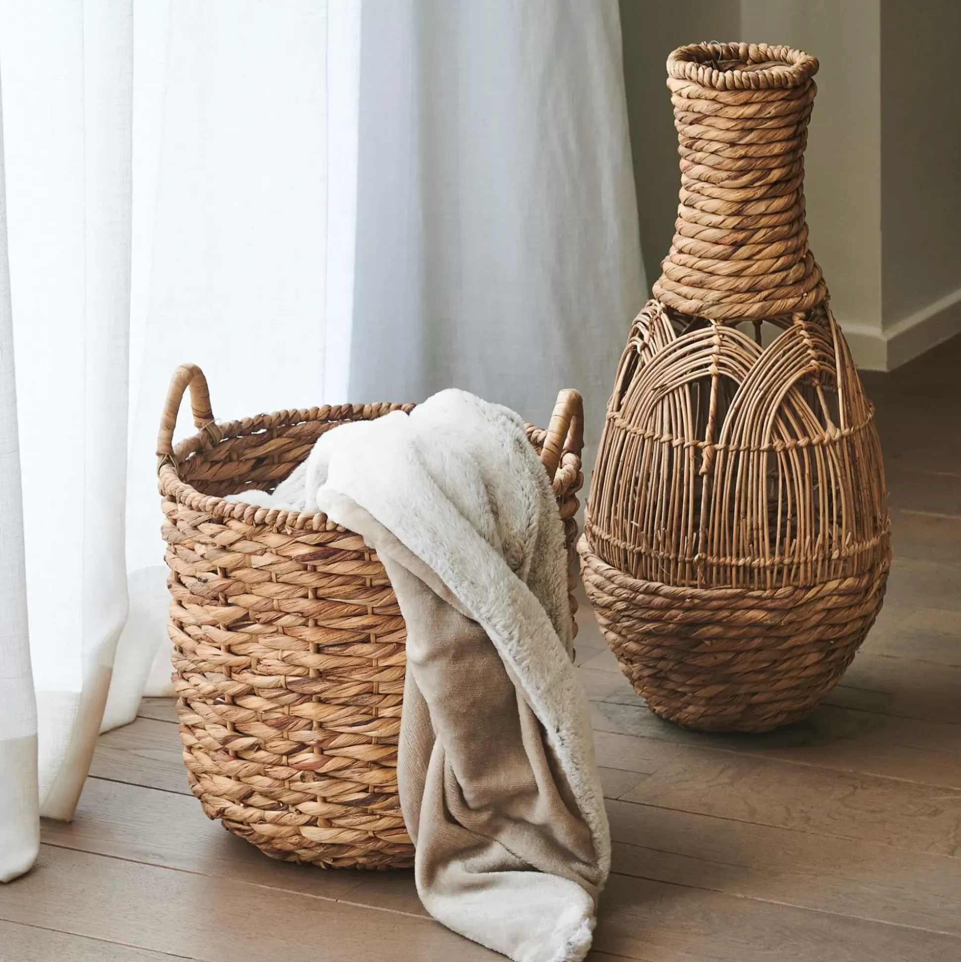 Floreros<CASA Borneo Florero Natural