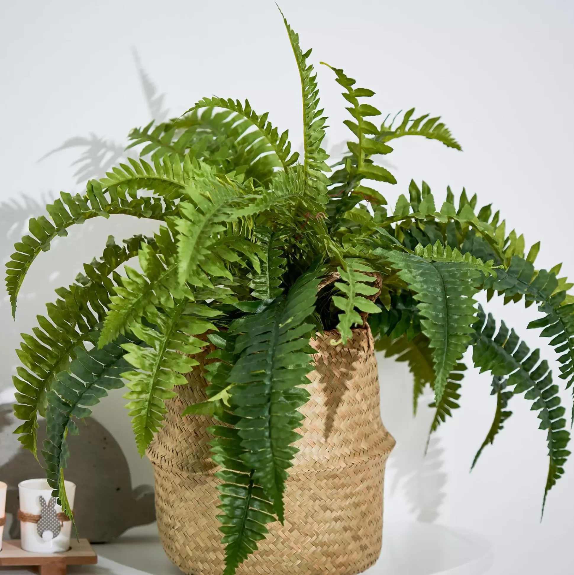 Plantas Artificiales<CASA Boston Planta Helecho Verde