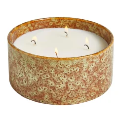 Velas<CASA Bowl Vela En Vaso Blanco