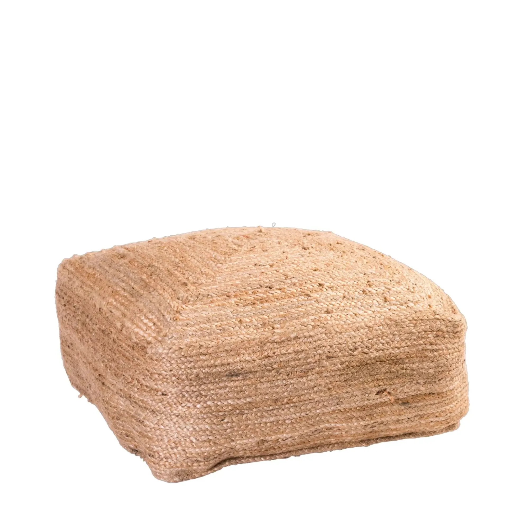 Pufs<CASA Braid Puf Natural