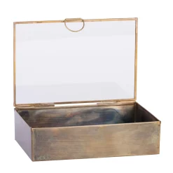 Cajas De Almacenamiento<CASA Brush Caja De Almacenaje Dorado