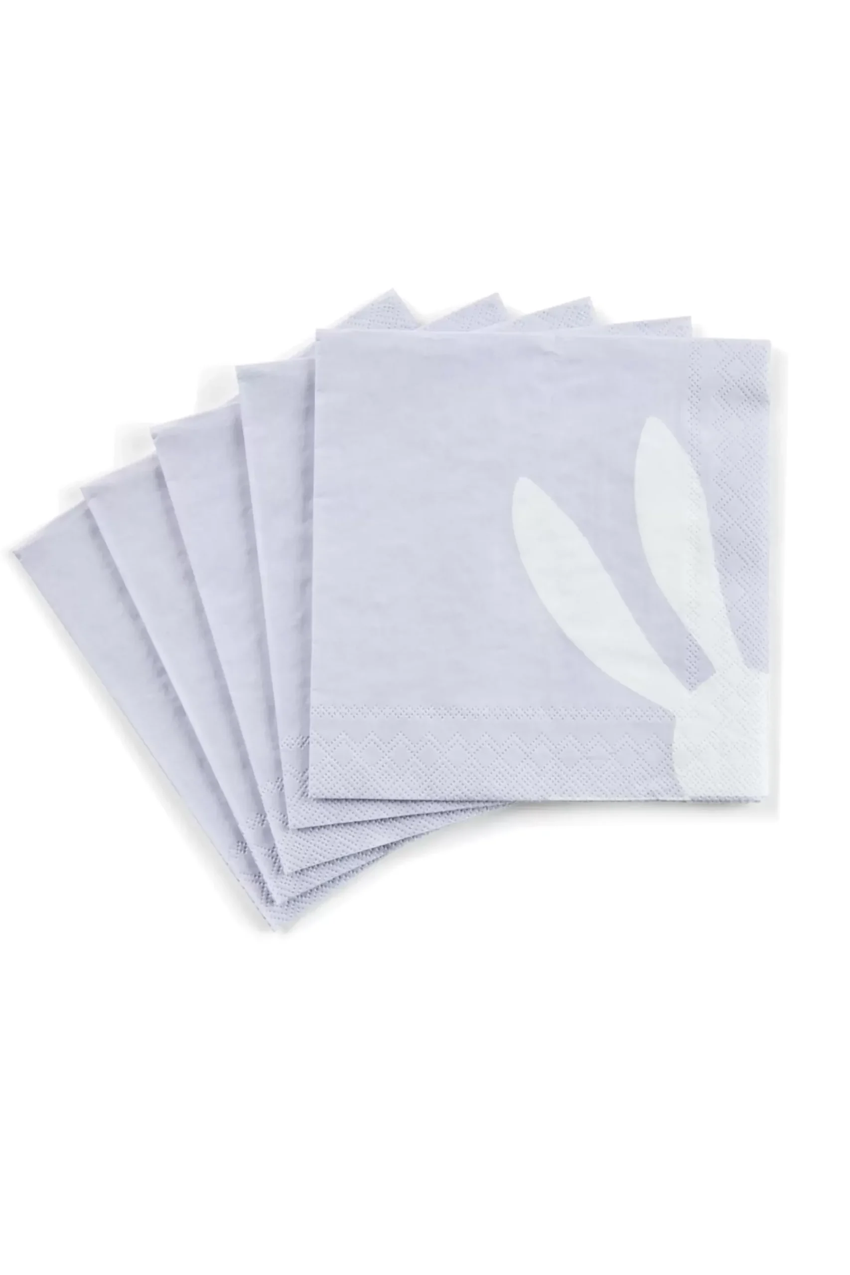 Servilletas<CASA Bunny Paquete De 20 Servilletas Morado