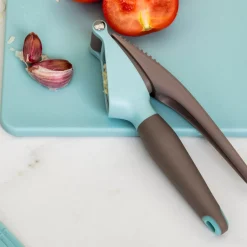 Exprimidores<CASA Kitchen Prensa De Ajo Gris, Azul