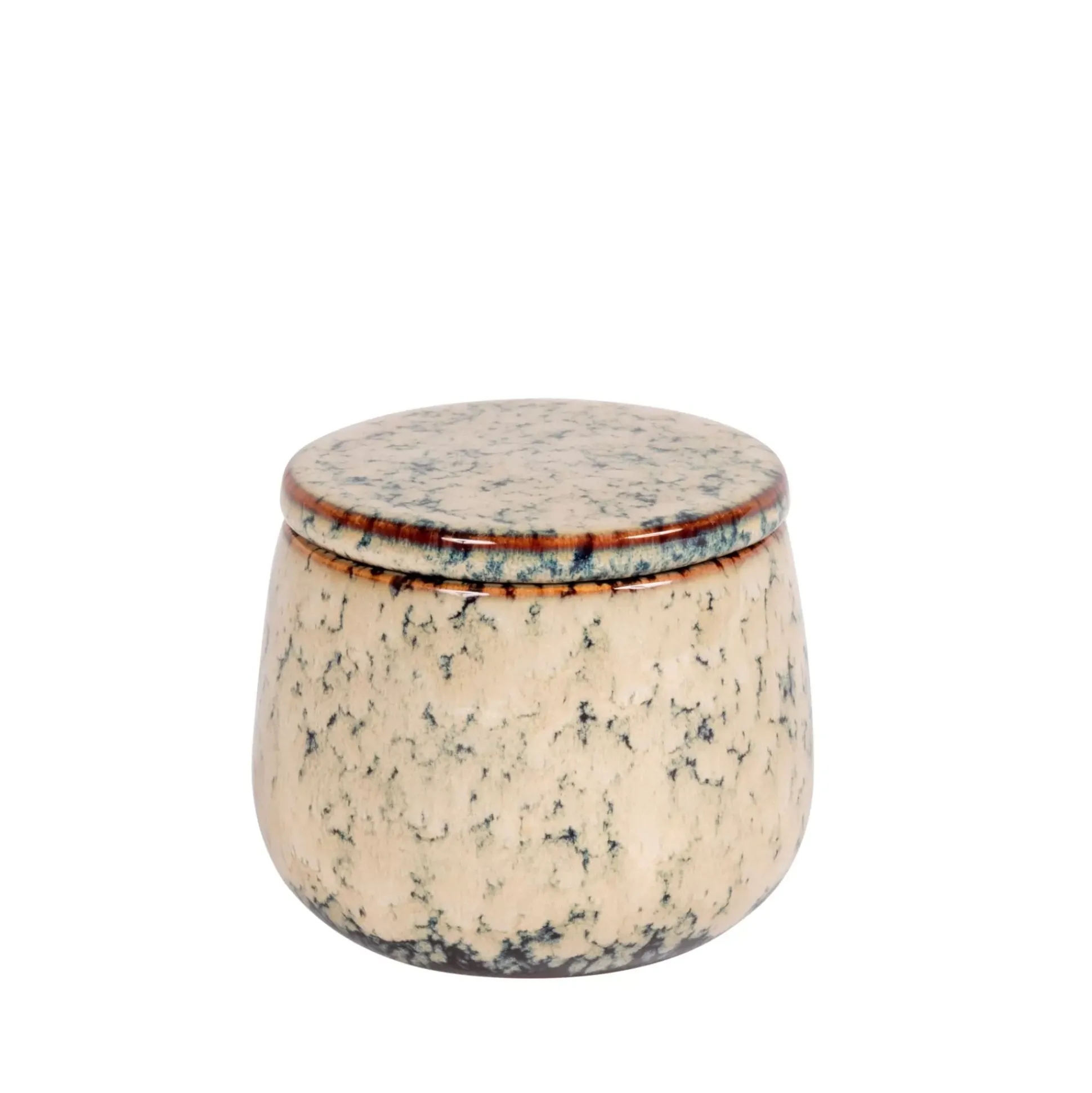 Velas<CASA Ceramic Vela En Maceta Azul